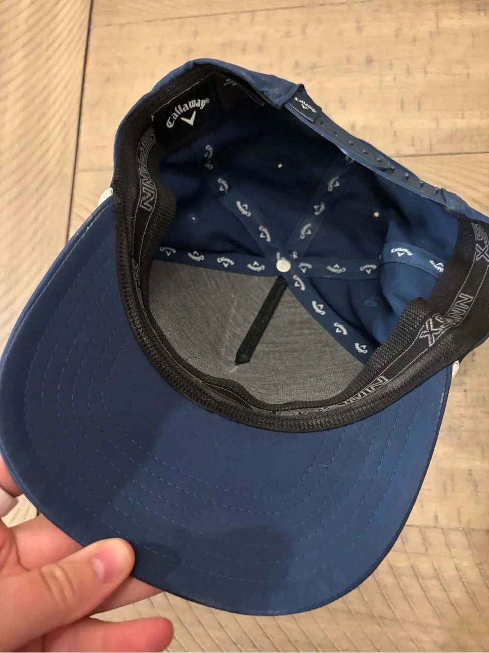 Callaway Navy Blue Cap with White Trim